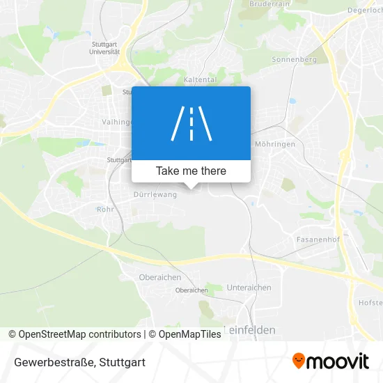 Карта Gewerbestraße