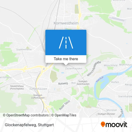 Карта Glockenapfelweg