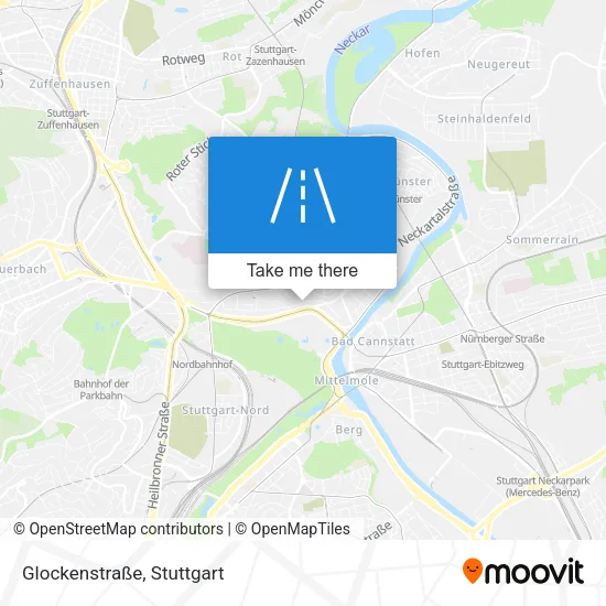 Карта Glockenstraße