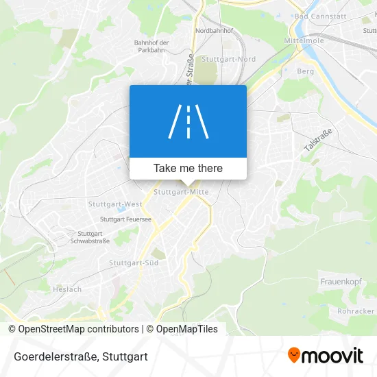 Карта Goerdelerstraße