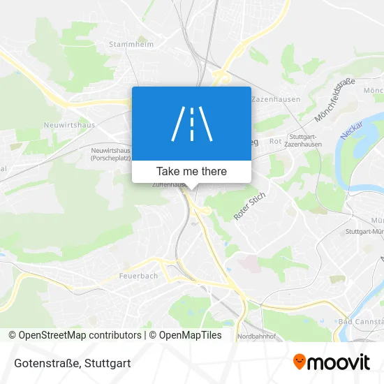 Карта Gotenstraße