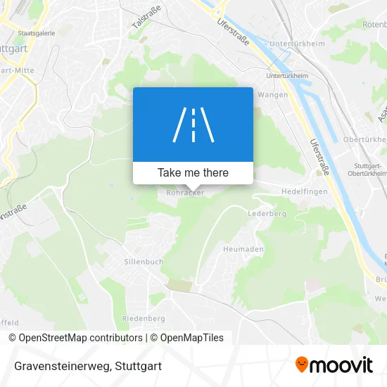 Gravensteinerweg map