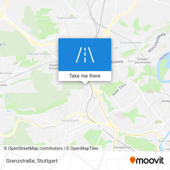 Карта Grenzstraße