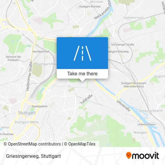 Griesingerweg map