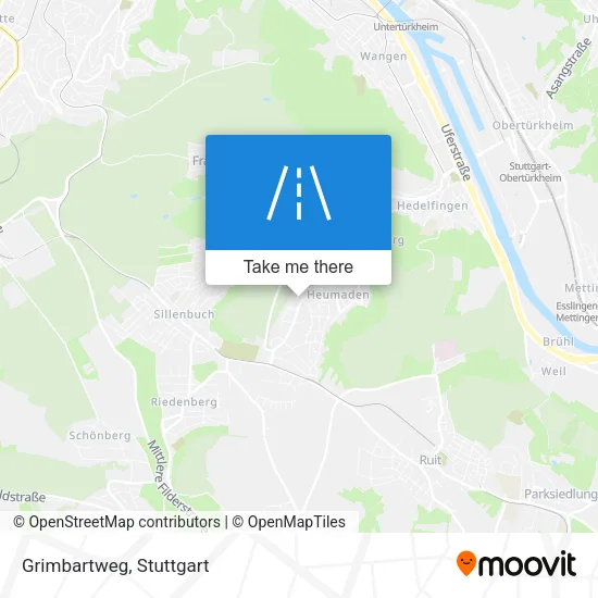 Grimbartweg map