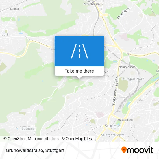 Grünewaldstraße map