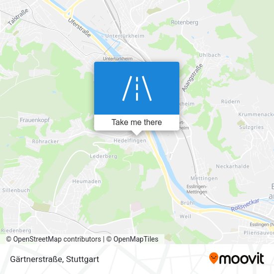 Gärtnerstraße map