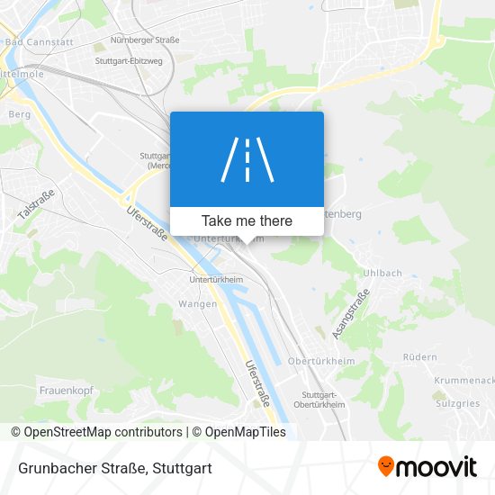 Grunbacher Straße map