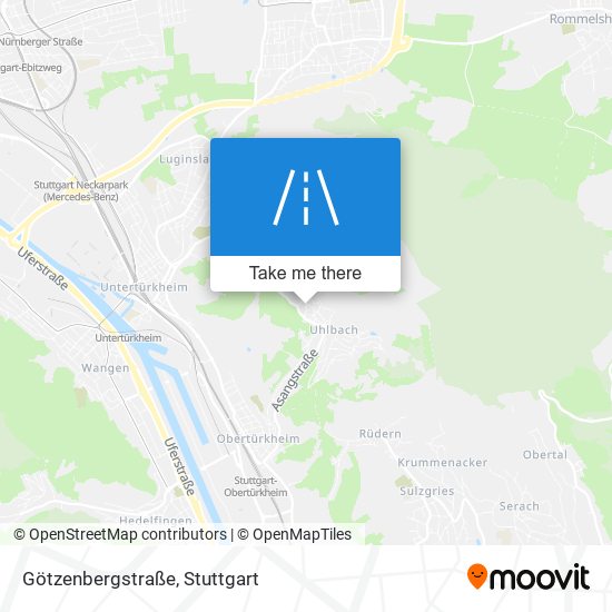 Götzenbergstraße map