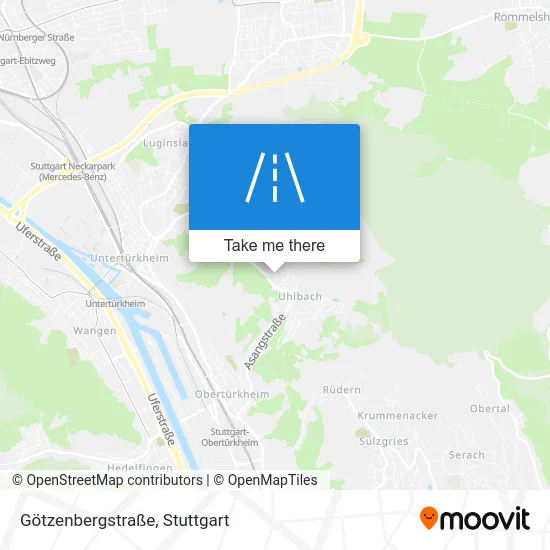 Карта Götzenbergstraße