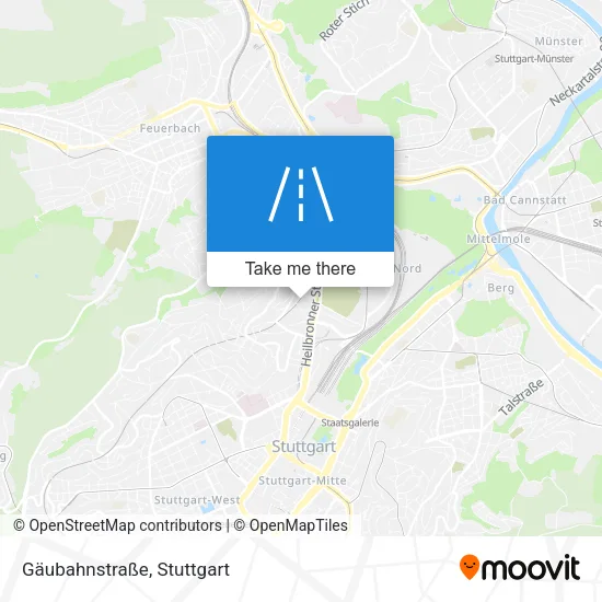 Gäubahnstraße map