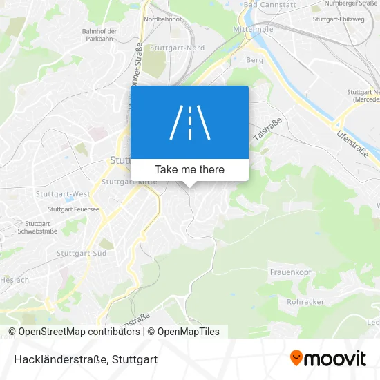 Hackländerstraße map