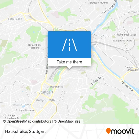 Hackstraße map
