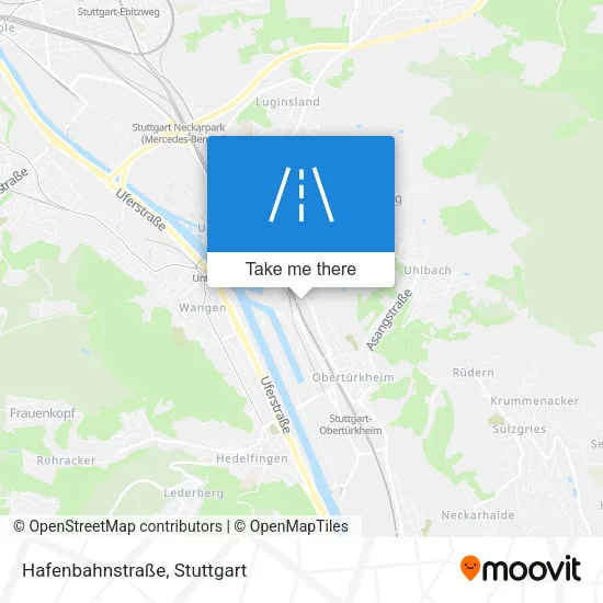 Hafenbahnstraße map