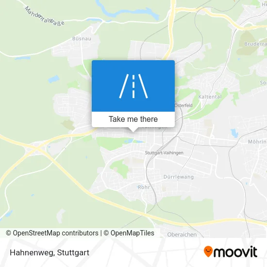 Hahnenweg map