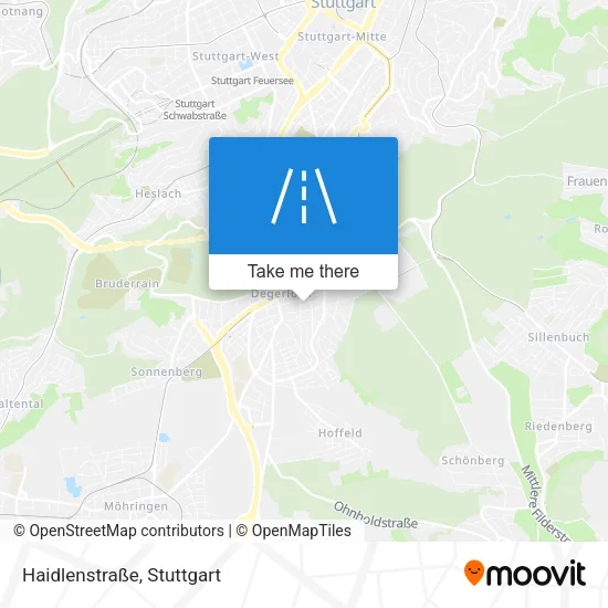 Haidlenstraße map