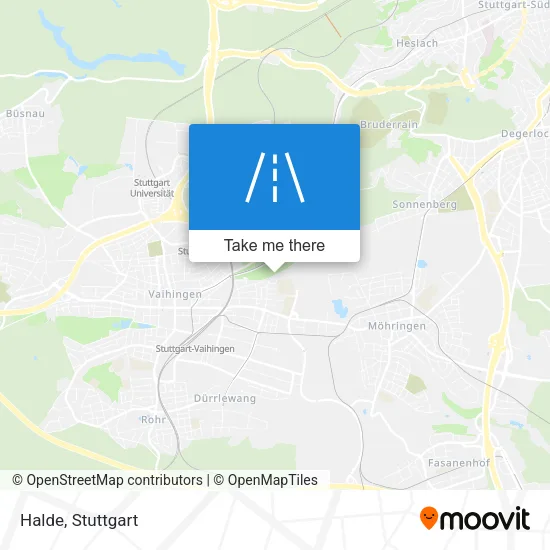 Halde map