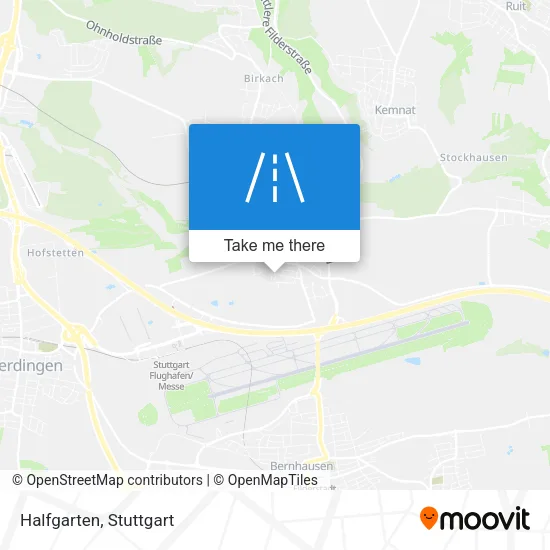 Карта Halfgarten