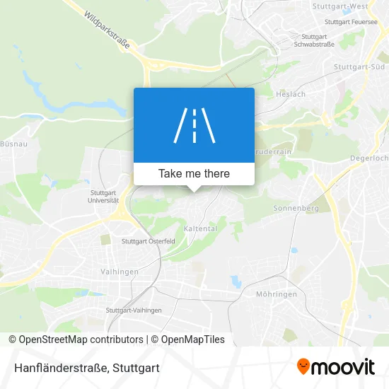 Карта Hanfländerstraße