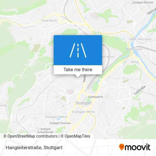Карта Hangleiterstraße