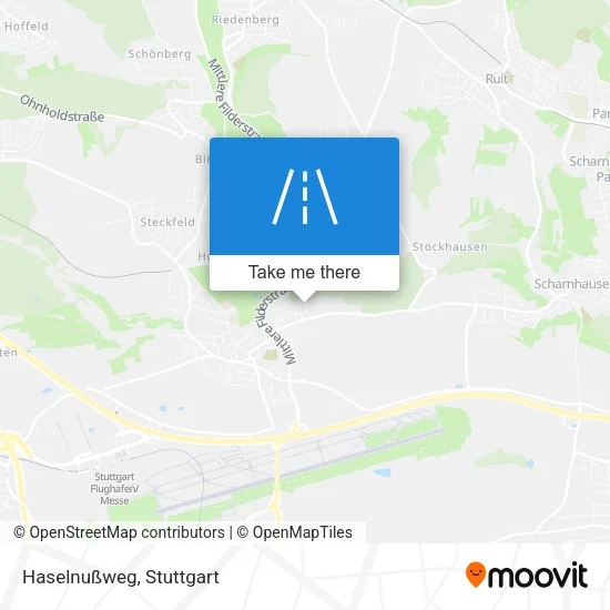 Карта Haselnußweg
