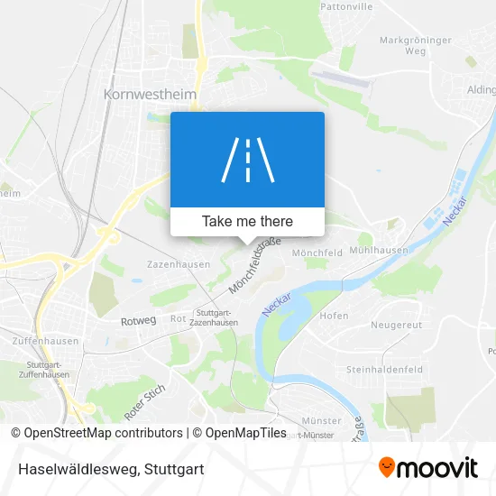Карта Haselwäldlesweg