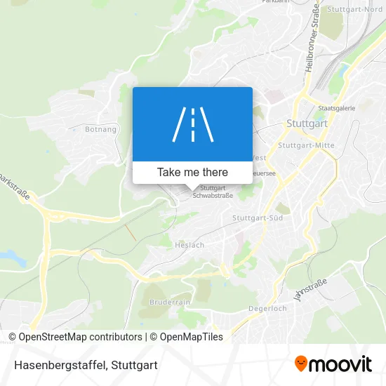 Карта Hasenbergstaffel