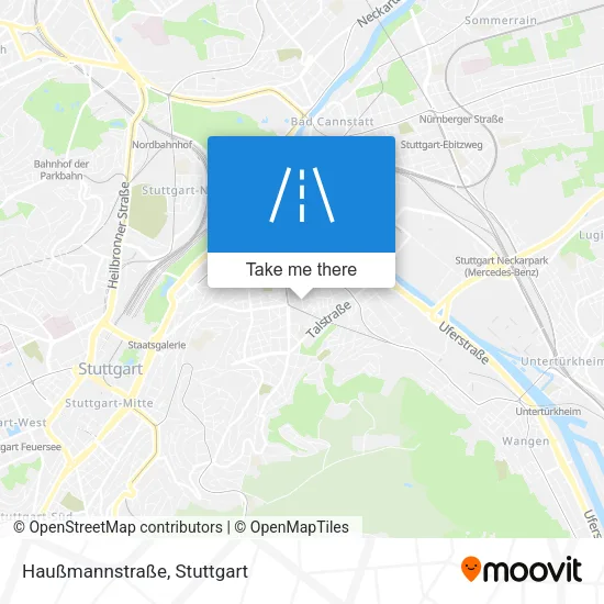 Карта Haußmannstraße