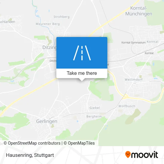 Карта Hausenring