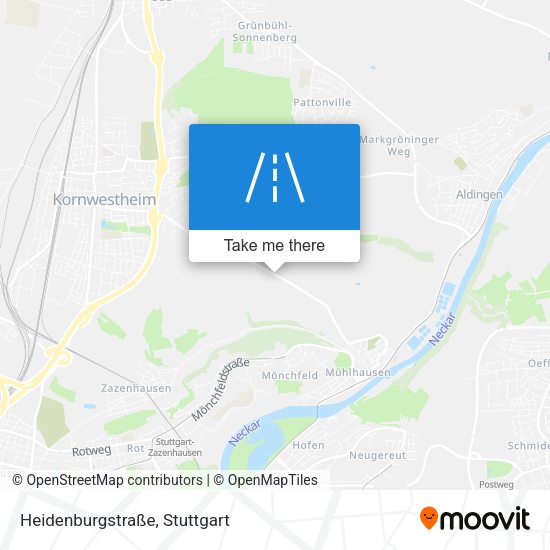 Heidenburgstraße map