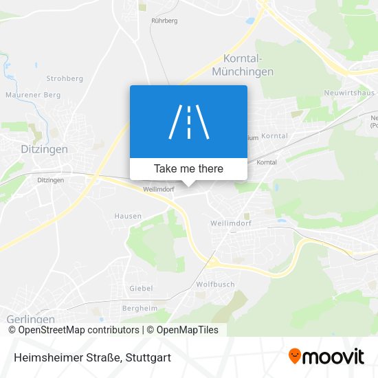 Heimsheimer Straße map