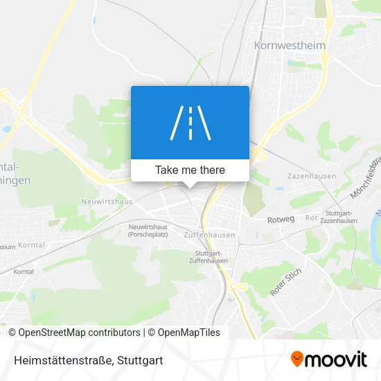 Карта Heimstättenstraße