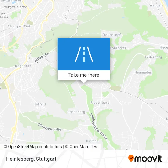 Карта Heinlesberg