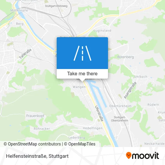 Карта Helfensteinstraße