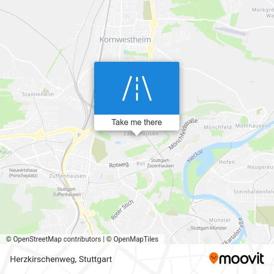 Карта Herzkirschenweg