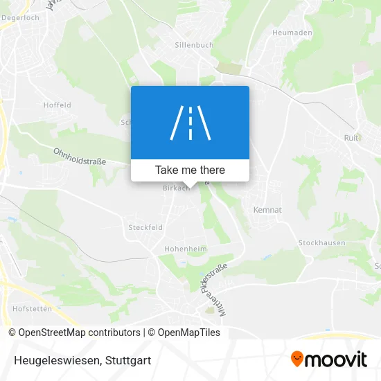 Карта Heugeleswiesen