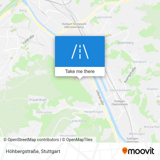 Höhbergstraße map