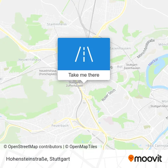 Карта Hohensteinstraße