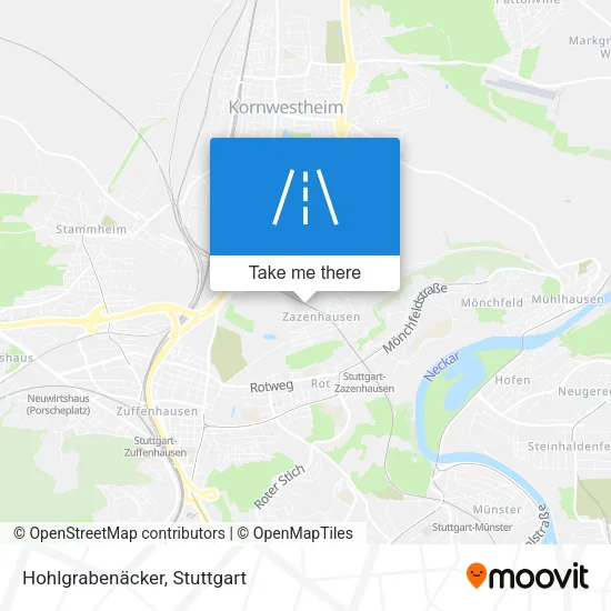 Карта Hohlgrabenäcker