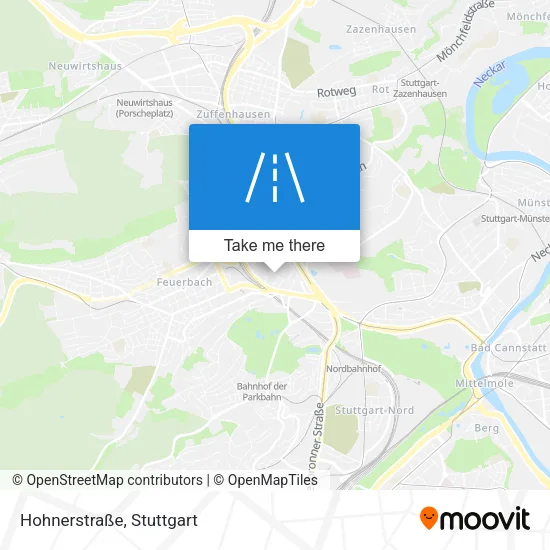 Карта Hohnerstraße