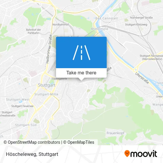 Карта Höscheleweg