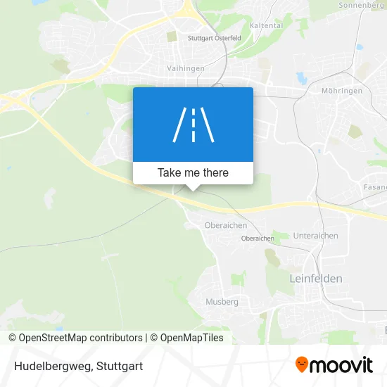 Карта Hudelbergweg