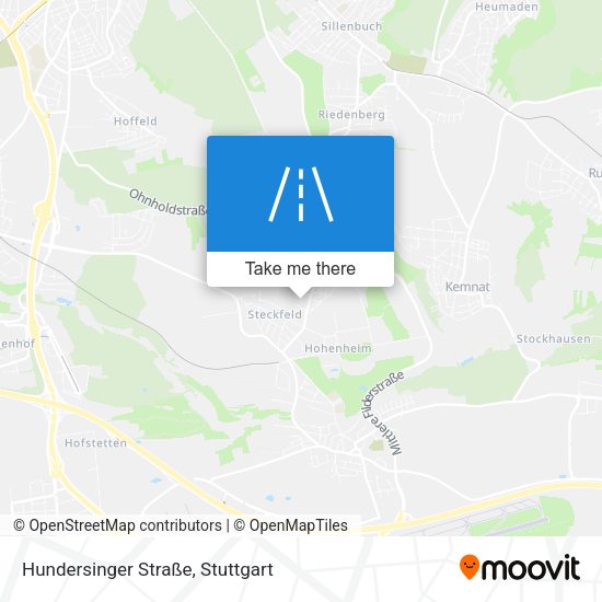 Hundersinger Straße map