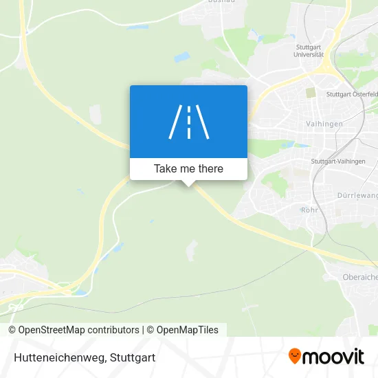 Карта Hutteneichenweg
