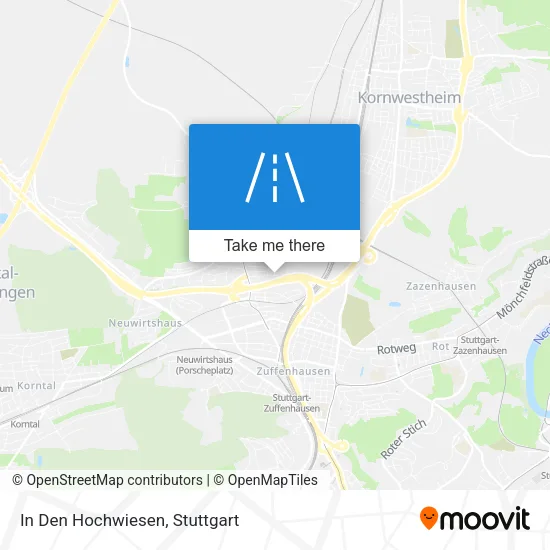 Карта In Den Hochwiesen