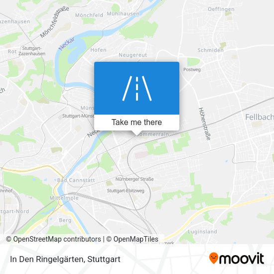 In Den Ringelgärten map