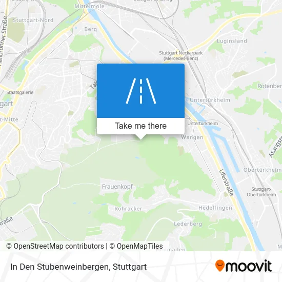 In Den Stubenweinbergen map