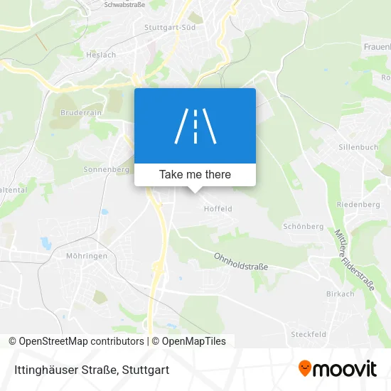 Карта Ittinghäuser Straße