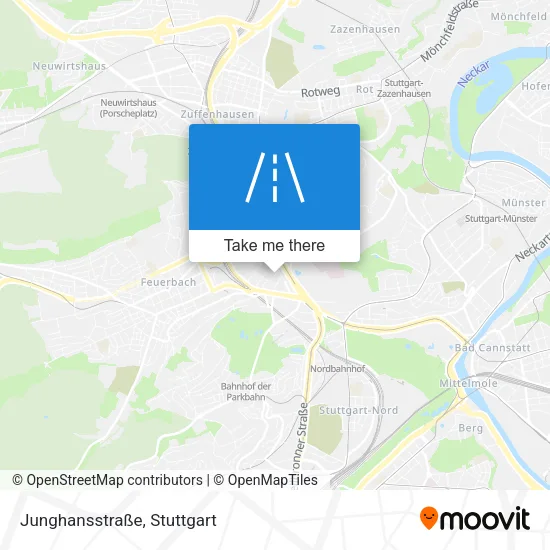 Карта Junghansstraße