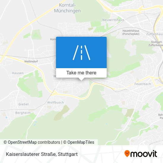 Kaiserslauterer Straße map
